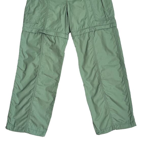 Levi's Green Convertible Cargo Pants High Waist Relaxed Fit Straight Leg - Picture 5 of 16